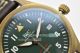 IWC Big Pilot Replica Watch Spitfire Olive Green Dial Leather Strap 39mm (2)_th.jpg